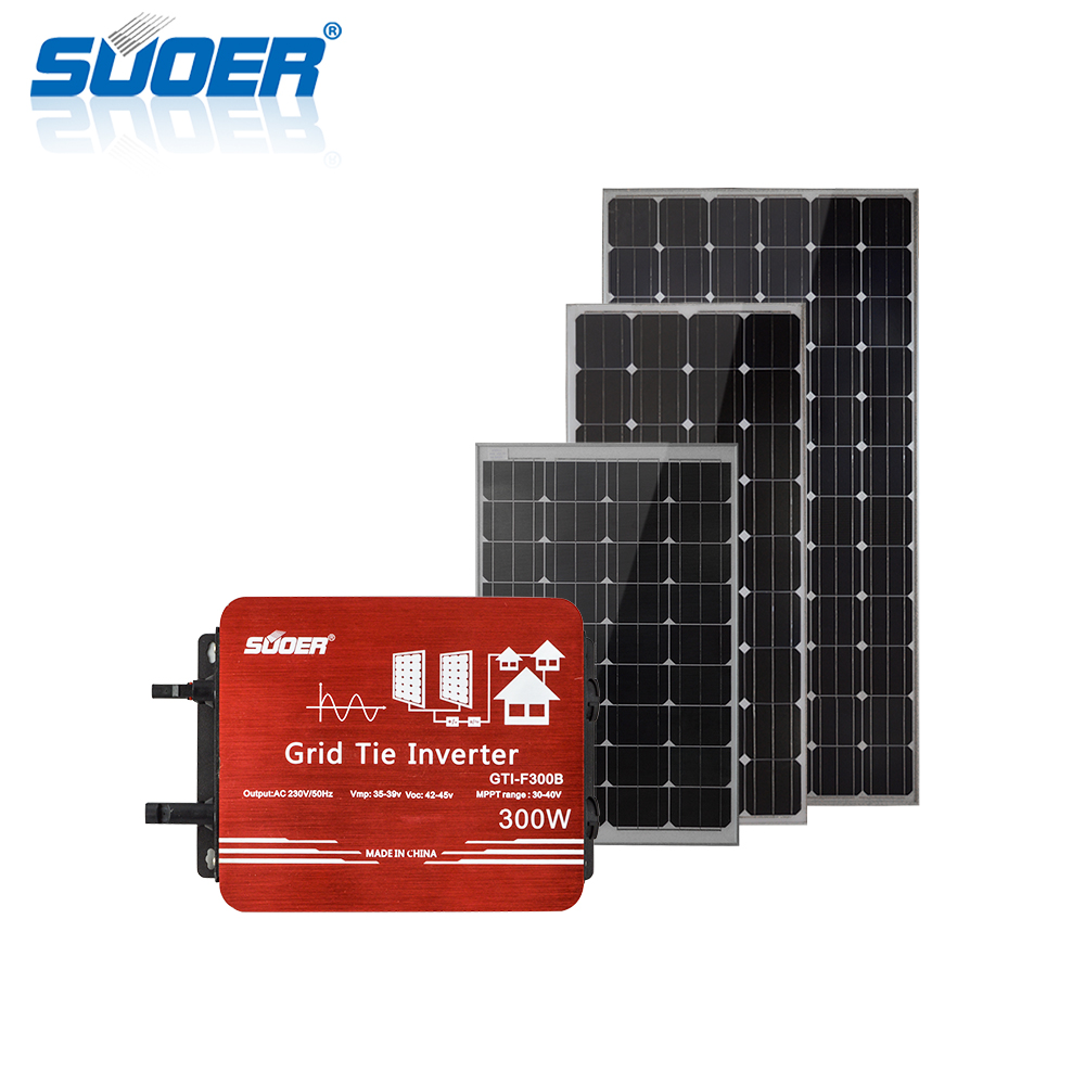 On-grid Home Solar System - 900W On-grid Home Waterproof Solar Power System